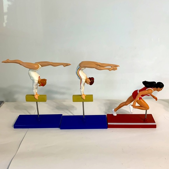 Olympic figurine w card Mattel vintage - Picture 11 of 15